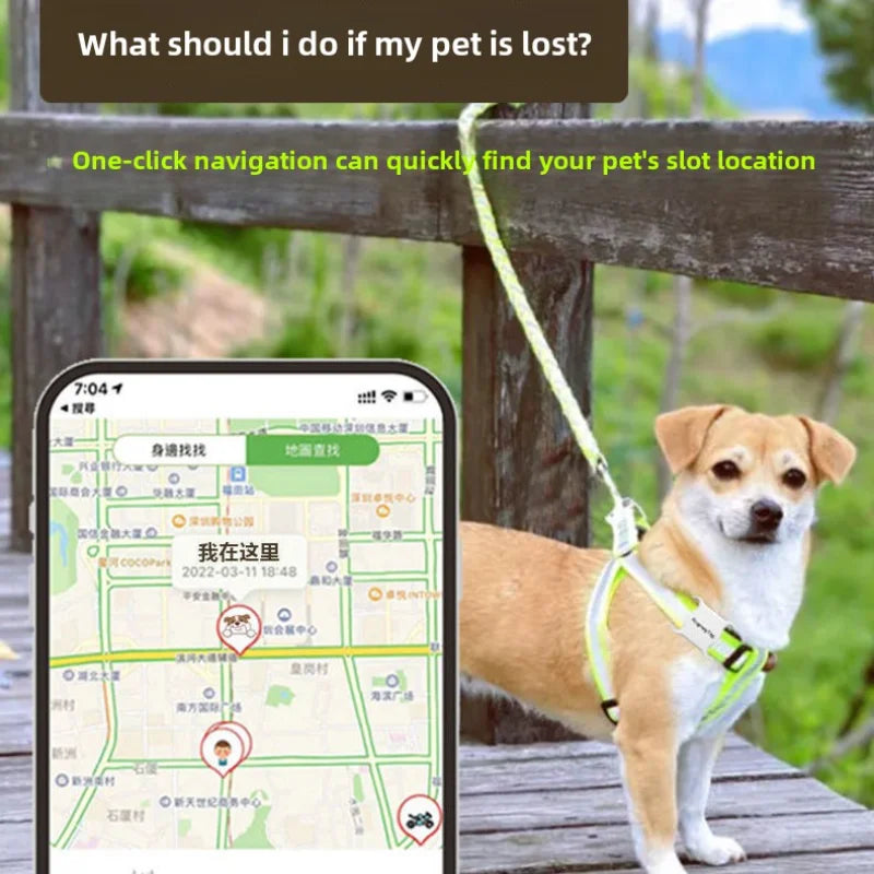 Mini Pet GPS Tracker Waterproof Compatible IOS Android Universal Global Positioning for Cats and Dogs Pet Products Collar