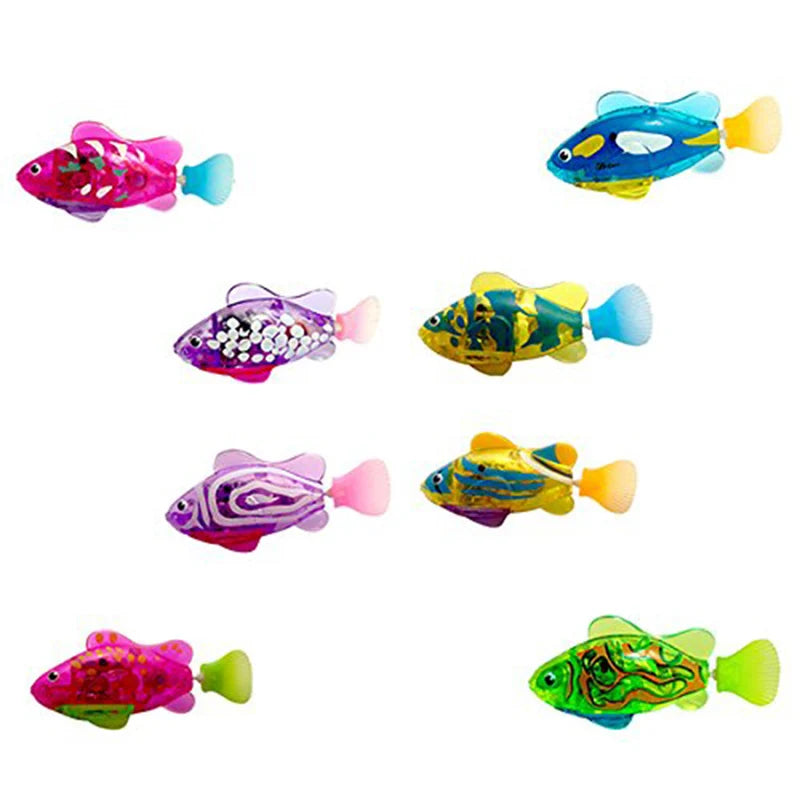 New Funny Swimming Electronic fish Activated Battery Powered Toy  Pet for Fishing Tank Decorating toys