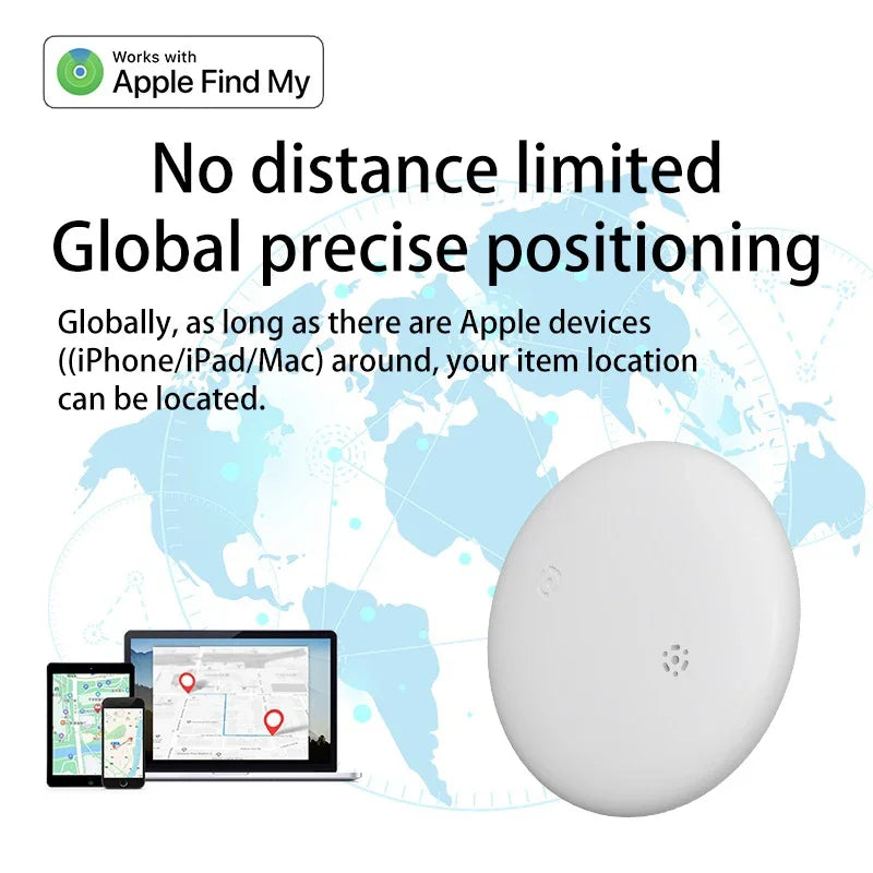 Xiaomi Mini Air Tag Bluetooth GPS Pet Trackers Work With Apple Find My Global Positioning Smart Tracker For Apple iOS System