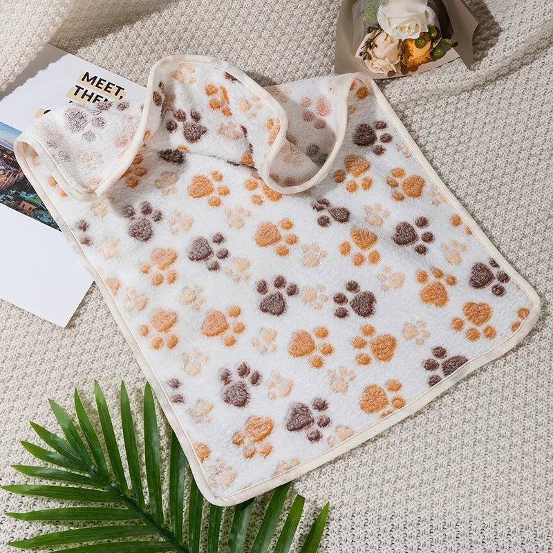 S-XL Dog Blanket Soft Fluffy Dog Sleeping Blanket Winter Insulation Cat Cover Blanket Comfortable Sleeping Sheets Pet Supplies