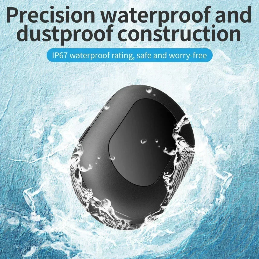 2G/ 4G GSM GPS Pet Tracker Voice Monitor, Pet Dog Gps Anti Loss Mini Tracker IP67 Waterproof Built-in 1300 MAh Battery Locator