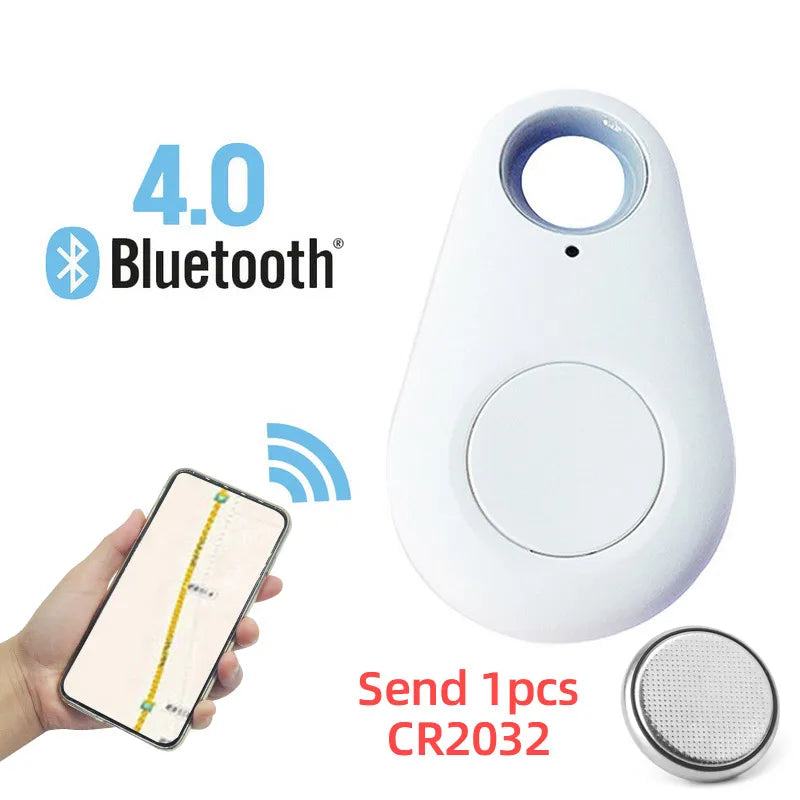 Smart Bluetooth GPS Tracker, Key Locator, Pet Anti-Lost Sensor Device, With Bluetooth, For Kids, Wallets, Luggage, Suitcases