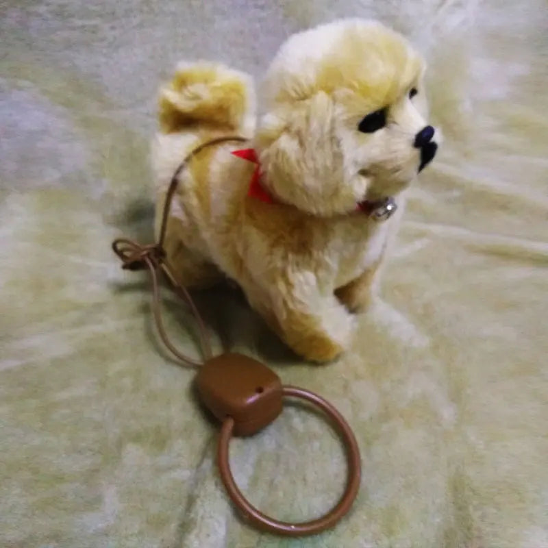 Robot Cat Electronic Plush Cat Singing Songs Dog Walk Electric Kitten Leash Control Music Kitty Pet Cute Animal Toy Kids Gift