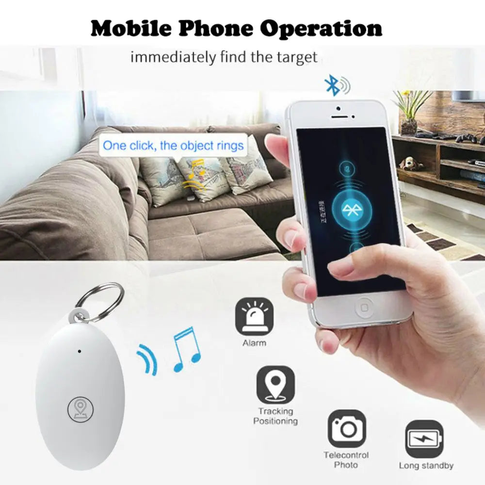 Mini GPS Tracker Device Anti-Lost Mobile Phone Smart Search Pet Kids Bag Key Smart Bluetooth Finder locator Anti-lost Equipment