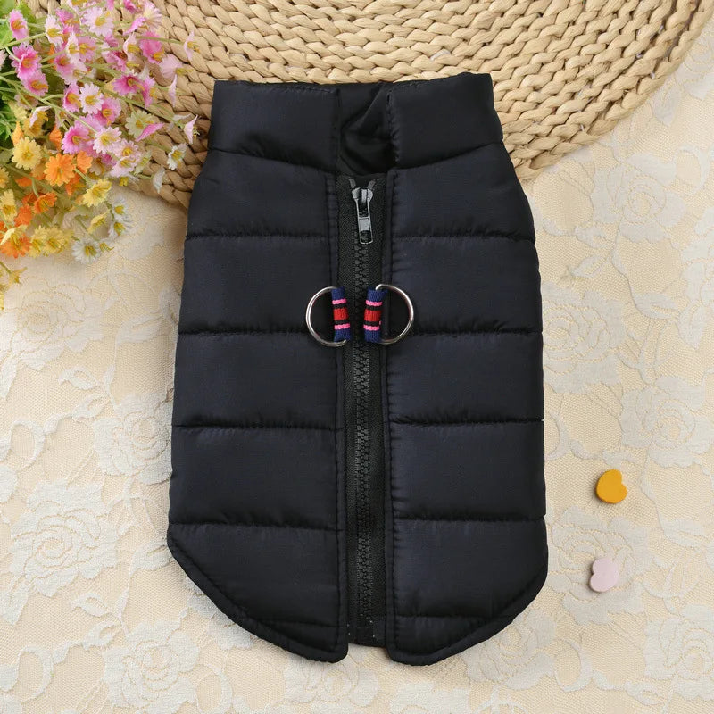 Waterproof Pet Jacket Winter Warm Dog Clothes for Small Dogs Puppy Cat Vest Chihuahua Costume Pug Poodle Yorkie Schnauzer Coats