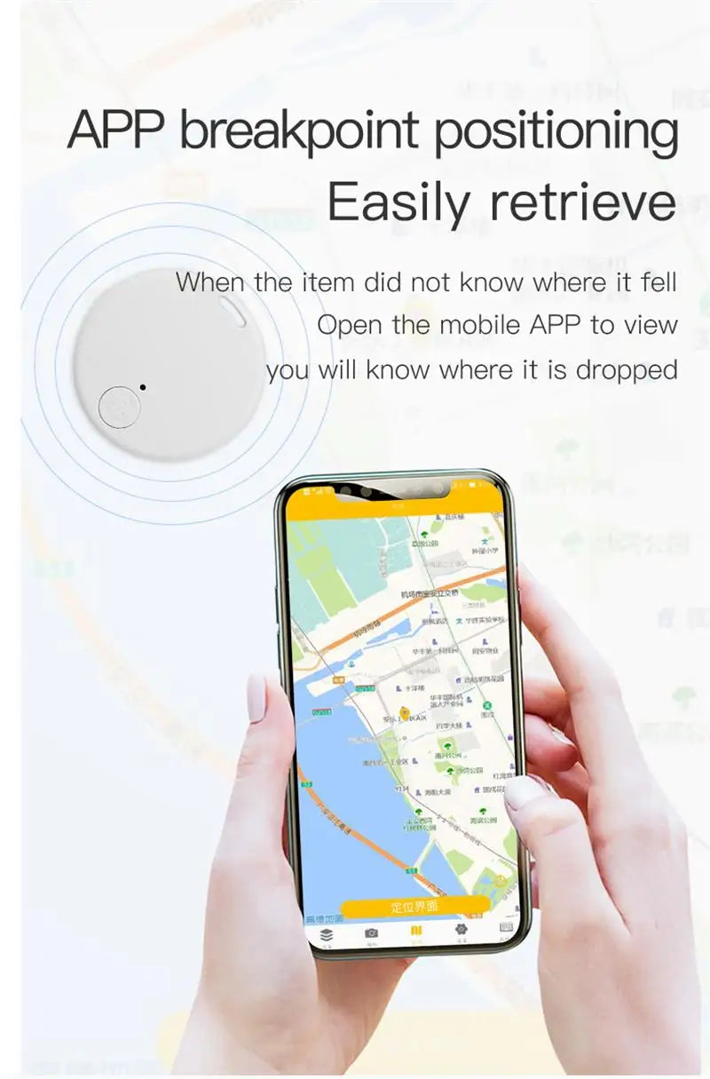 Xiaomi Mini GPS Tracker Bluetooth 5.0 Anti-Lost Device Pet Kids Bag Wallet Tracking IOS Android Smart Finder Locator Accessory