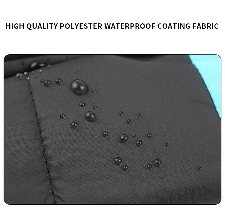 Waterproof Warm Dog Clothing for Small Medium Big Dogs Clothes Pet Coat Winter VThe OutfitJacket Dogest Padded Zipper
