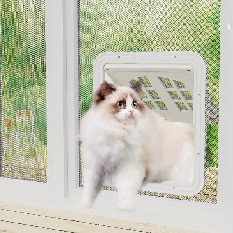 Magnetic Insect Screen Door for Dog Pet Supplies Dog Screen Door Large Dogs Magnetic Screen Automatic Closing Doors