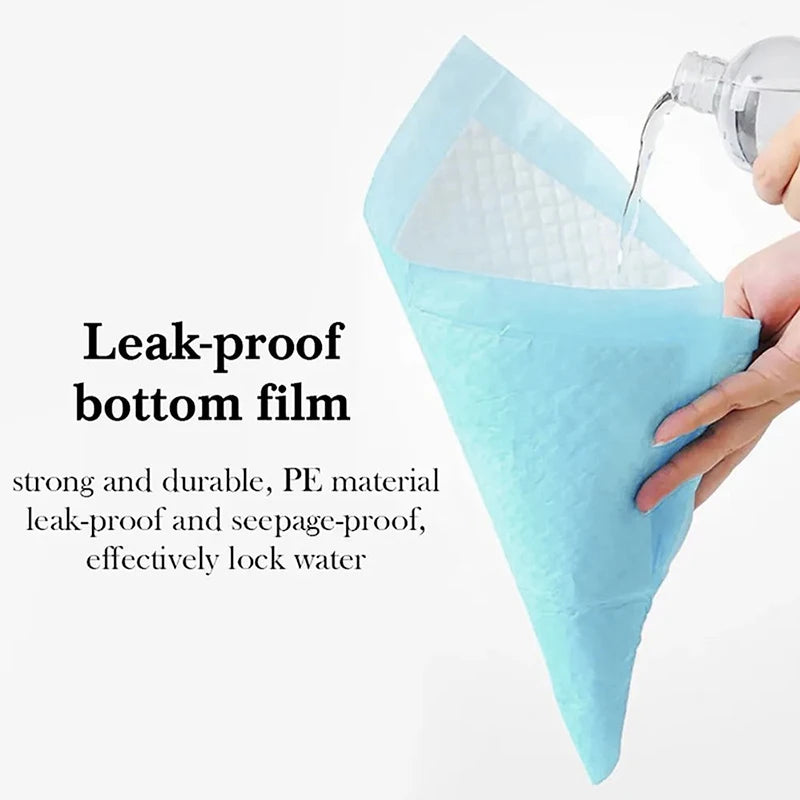 Tieker 20/40/50 pieces of disposable extra thick pet diapers pet training pads super absorbent cats and dogs pet supplies