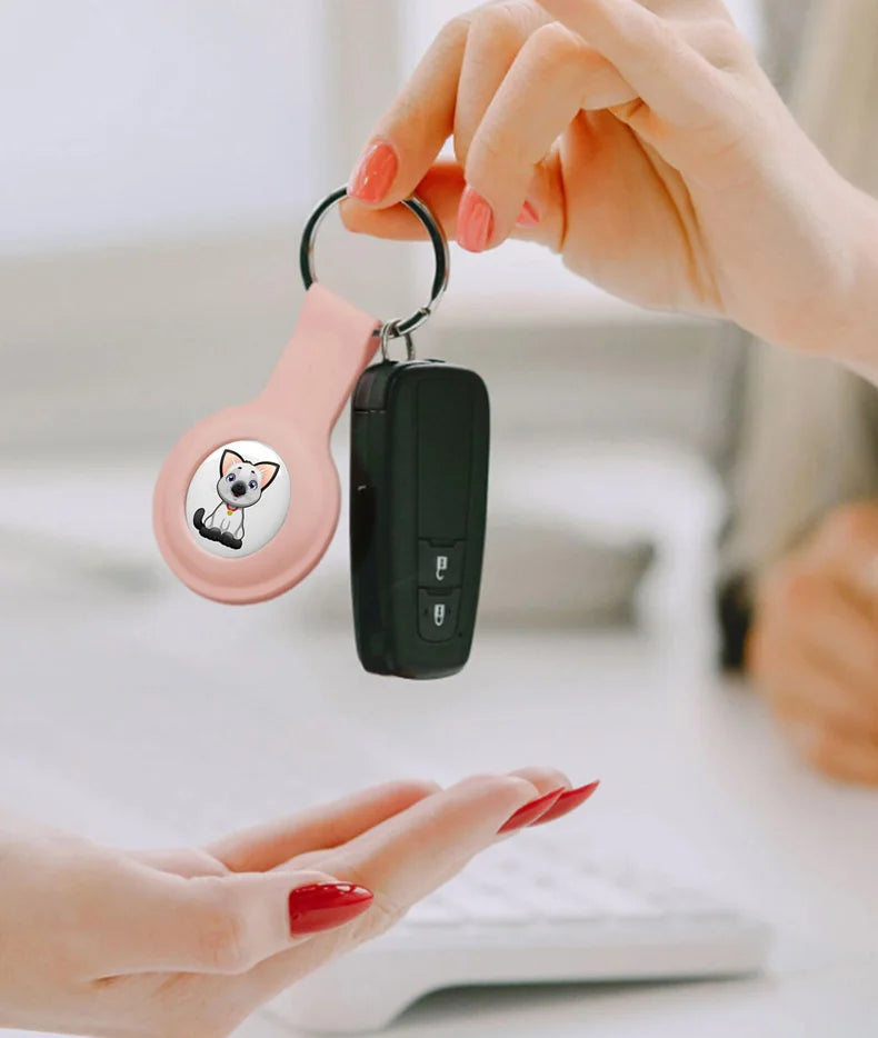 Findmy Tag Global Pet Locator for cats and dogs tracking locating artifact