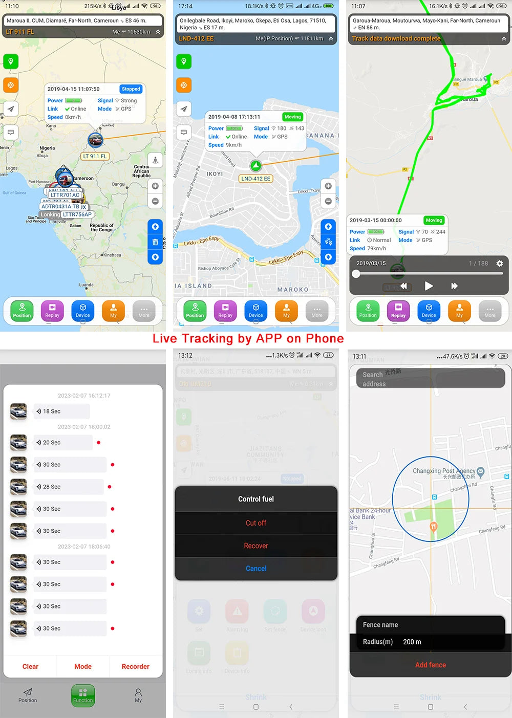 4G Smart Pet Locator Collar, Hunting Dog GPS Tracker Anti-Lost Live Location Free APP 60 Days Standby Waterproof Dog Find Device