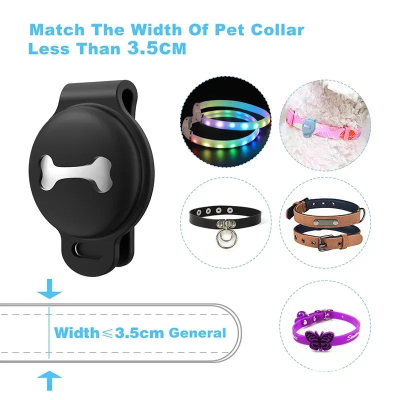 Bluetooth Cat Dog Pet Anti-lost Tracker Pet GPS Tracker Smart Locator Dog Brand Pet Detection Wearable Tracker Reflective Collar