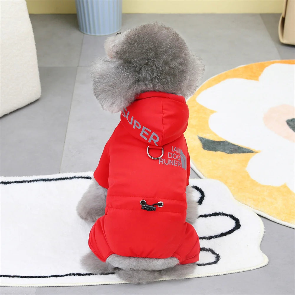 Winter Pet Dog Jumpsuit Waterproof Warm Dog Clothes for Small Dogs Chihuahua Jacket Yorkie Costumes Shih Tzu Coat Pet Outfits