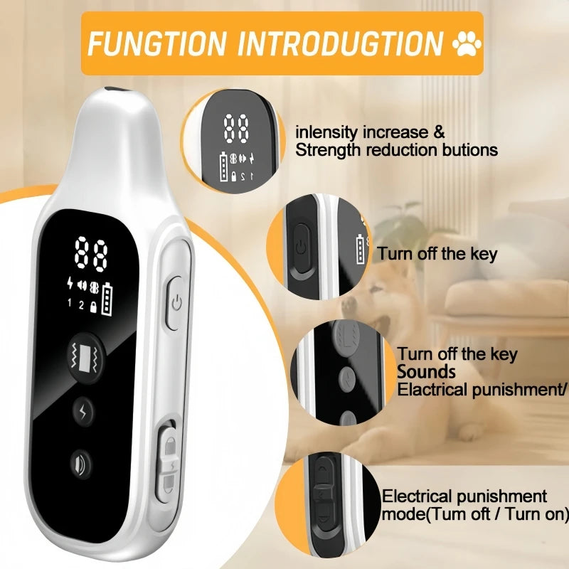 YHLC 800m Cat Anti Meowing Collar, Automatic No Shock Vibration Collar for Cats, Cat Trainer Designed Collar for Stop Meowing