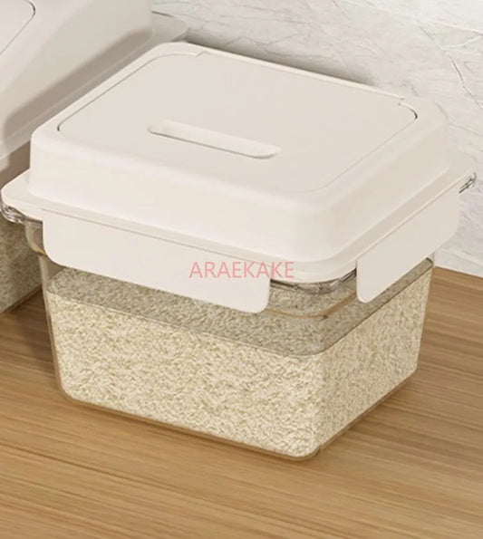 Dog food storage bucket, cat food sealed bucket, flip cover moisture-proof storage bucket, pet food sealed cat food can, househo