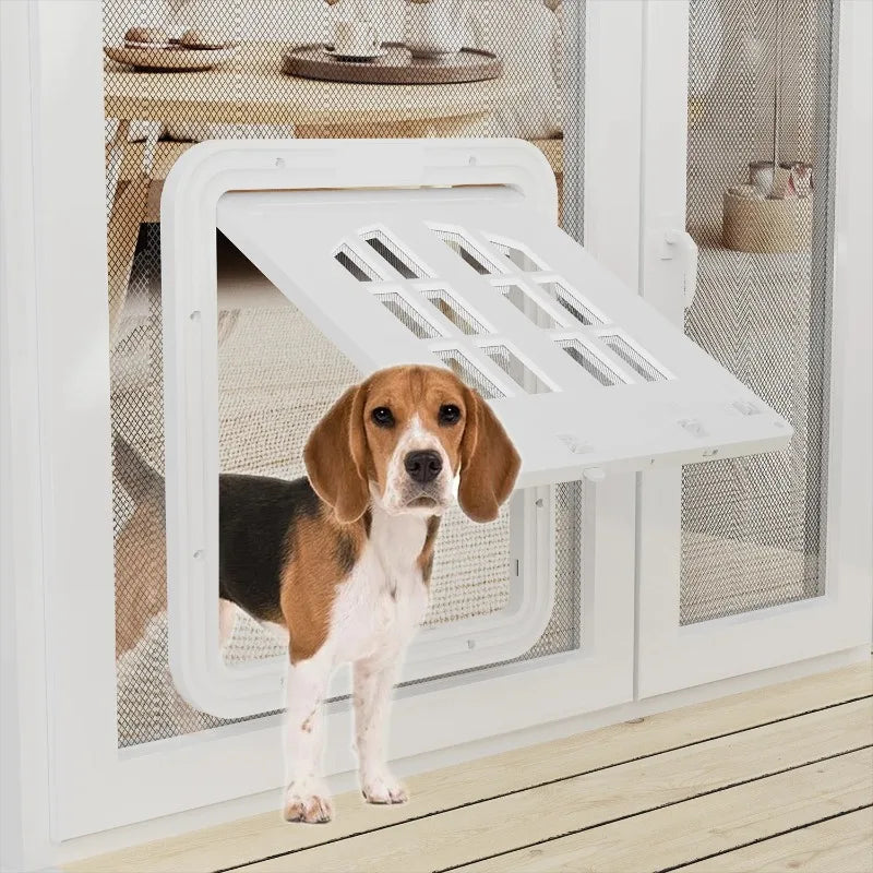 Magnetic Insect Screen Door for Dog Pet Supplies Dog Screen Door Large Dogs Magnetic Screen Automatic Closing Doors