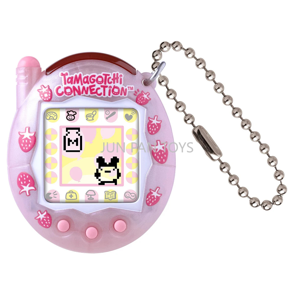 Original Tamagotchi Connection Electronic Pet Model Soda Flower Pink Light Blue Virtual Pet Game Console Birthday Gift Girls Toy