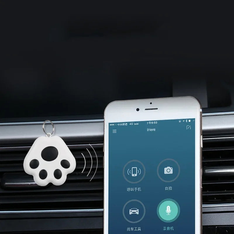 Smart Mini GPS Tracker Key Kids Bag Finder Dog Cat Pet Locator Bluetooth Tracker Device Anti-lost Reminder for IOS/ Android