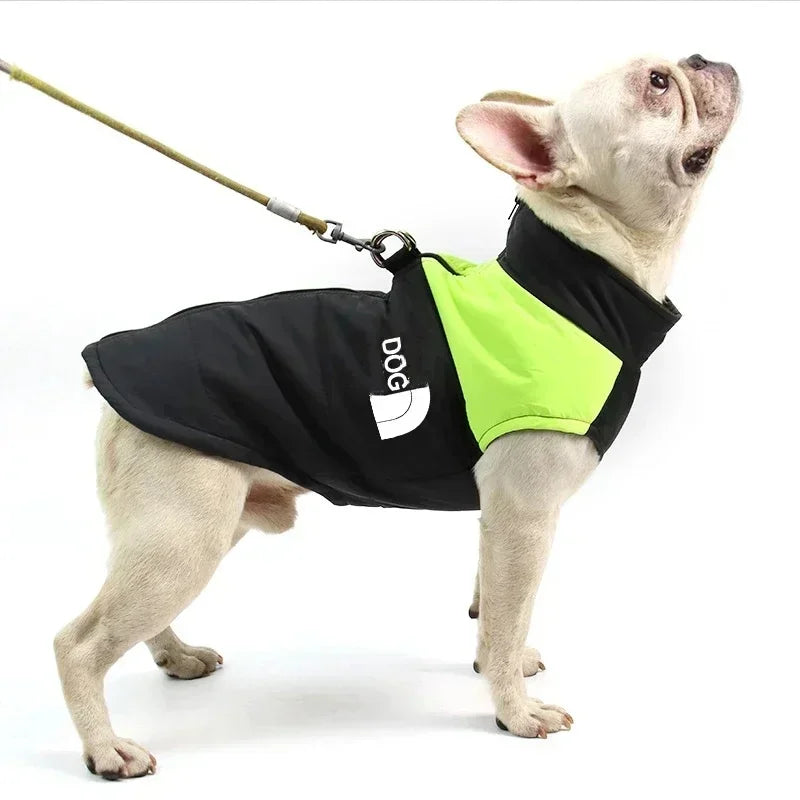 Waterproof Warm Dog Clothing for Small Medium Big Dogs Clothes Pet Coat Winter VThe OutfitJacket Dogest Padded Zipper