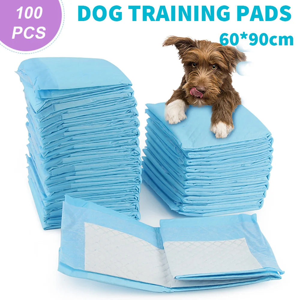 Pets Disposable Training Pads, Super Absorbent Pet Diapers, 5layer Efficient Water Absorption Design, Dog Cat Disposable Pee Pad