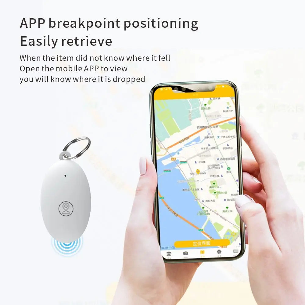 Mini GPS Tracker Device Anti-Lost Mobile Phone Smart Search Pet Kids Bag Key Smart Bluetooth Finder locator Anti-lost Equipment