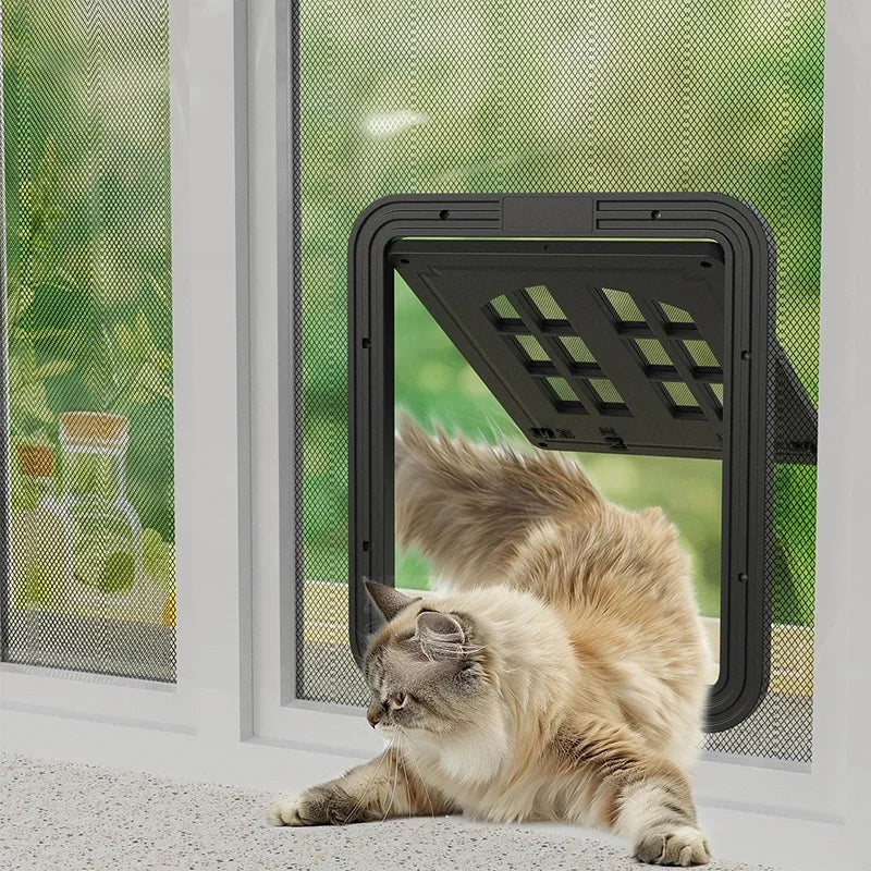 Dog Screen Door Large Dogs Pet Supplies Magnetic Insect Screen Door for Dog Magnetic Screen Automatic Closing Doors