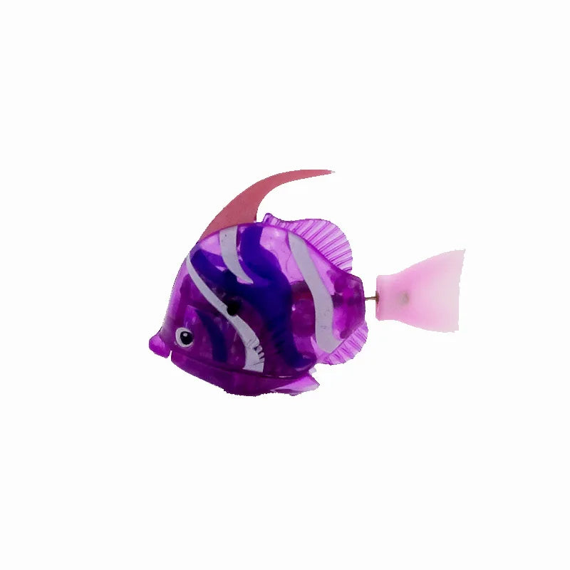 New Funny Swimming Electronic fish Activated Battery Powered Toy  Pet for Fishing Tank Decorating toys