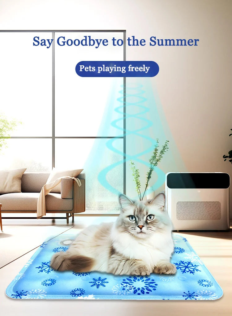 Dog Cooling Mat Summer Pet Cold Bed Extra Large For Small Big Dogs Pet Accessories Cat Durable Blanket Sofa Cat Ice Pad Blanket