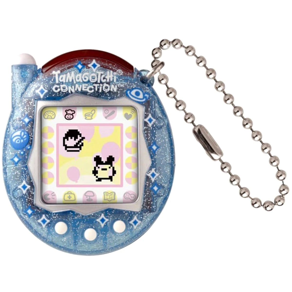 Original Tamagotchi Connection Electronic Pet Model Soda Flower Pink Light Blue Virtual Pet Game Console Birthday Gift Girls Toy