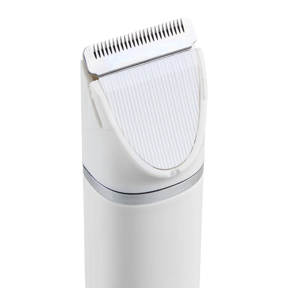 Tieker 4 in 1 pet electric trimmer rechargeable grooming clipper set pet grooming tools pet hair trimming scissors