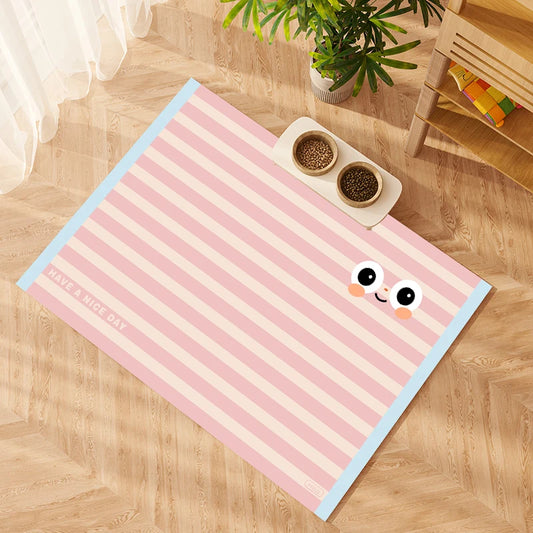VIKAMA Pet Floor Mat Pvc Waterproof Easy To Take Care Of Dog And Cat Place Mat Dog Cage Sleeping Mat Non-Slip Insulation Mat