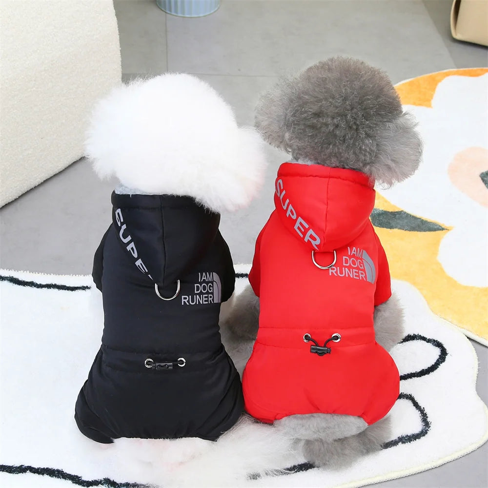 Winter Pet Dog Jumpsuit Waterproof Warm Dog Clothes for Small Dogs Chihuahua Jacket Yorkie Costumes Shih Tzu Coat Pet Outfits