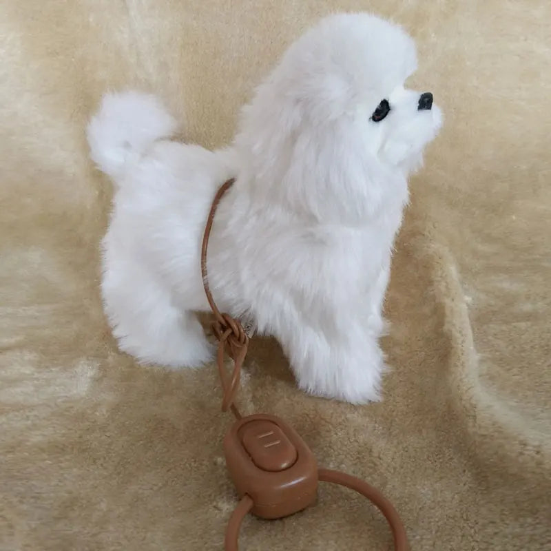 Robot Cat Electronic Plush Cat Singing Songs Dog Walk Electric Kitten Leash Control Music Kitty Pet Cute Animal Toy Kids Gift