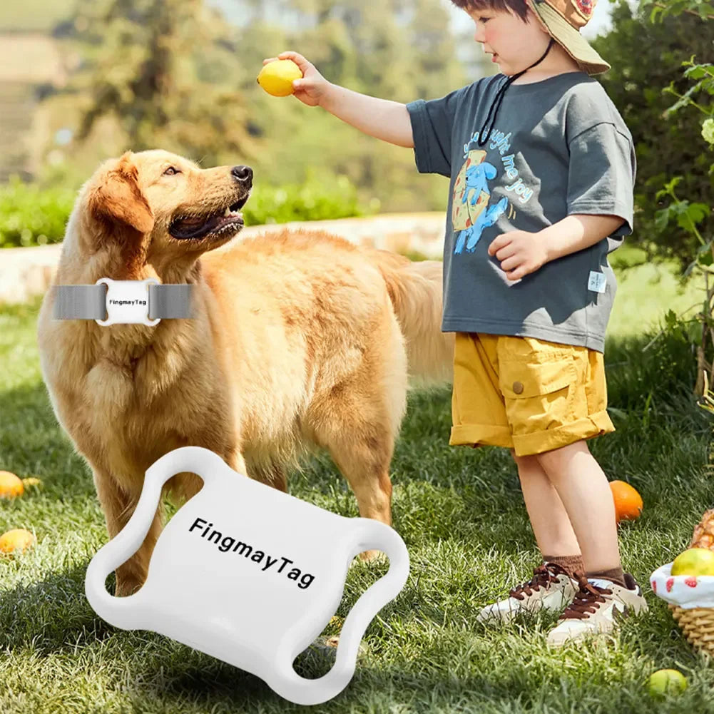 GPS Tracking Device BT Smart Activity Tracker Real-Time Global Location Tracker for Dogs Cats Kids Pets Keychain Wallet Luggage