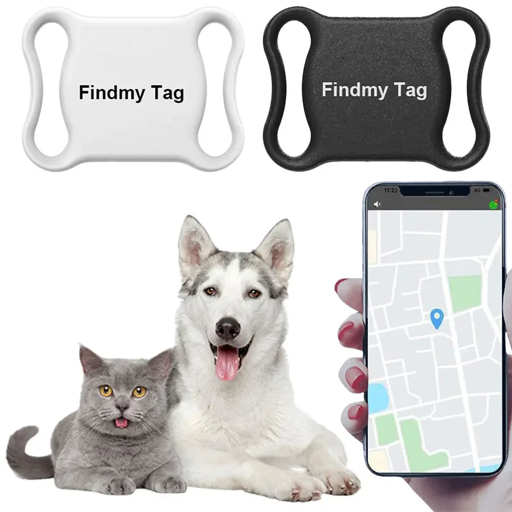 GPS Tracking Device BT Smart Activity Tracker Real-Time Global Location Tracker for Dogs Cats Kids Pets Keychain Wallet Luggage
