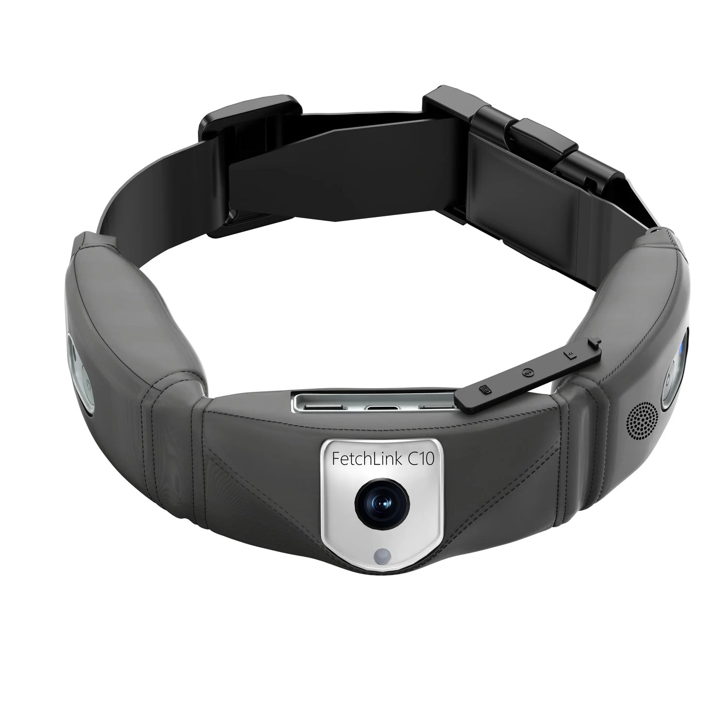 Intelligent Pet Collar GPS Tracker Meter-Level GPS Locator Electronic Fence APP Trajectory Monitoring Dog Trainer with 2K Camera