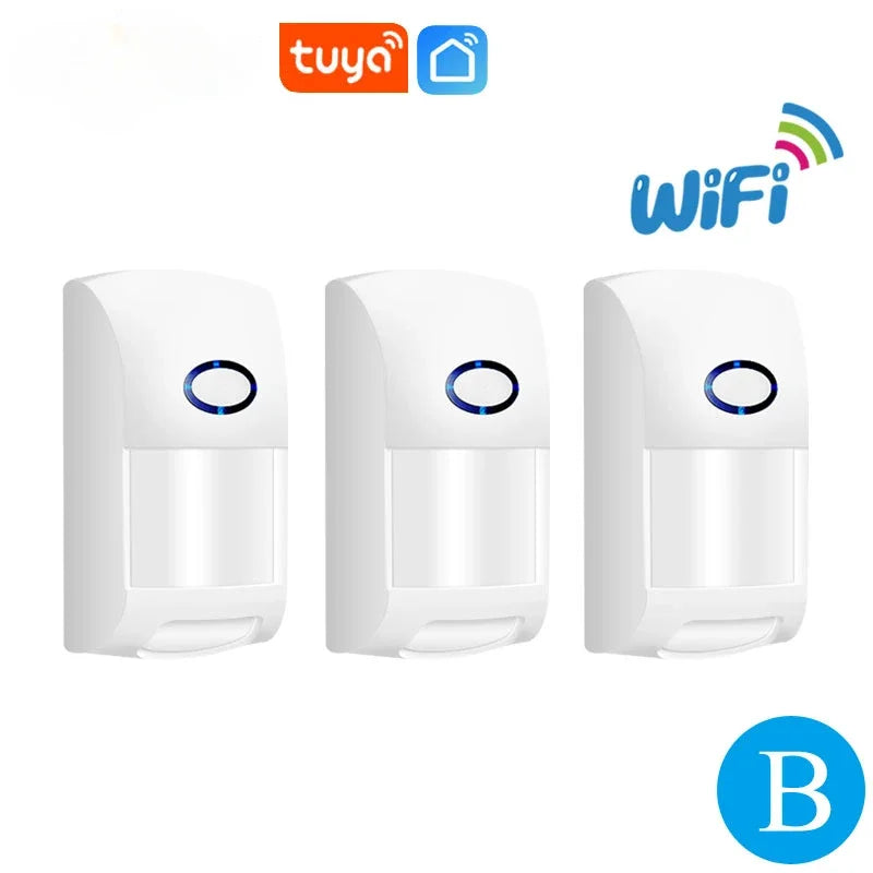 Tuya WiFi Motion Detector 25kg Pet Immune Sensor PIR Infrared Detectors APP Remote Control Smart Home Security Alarm
