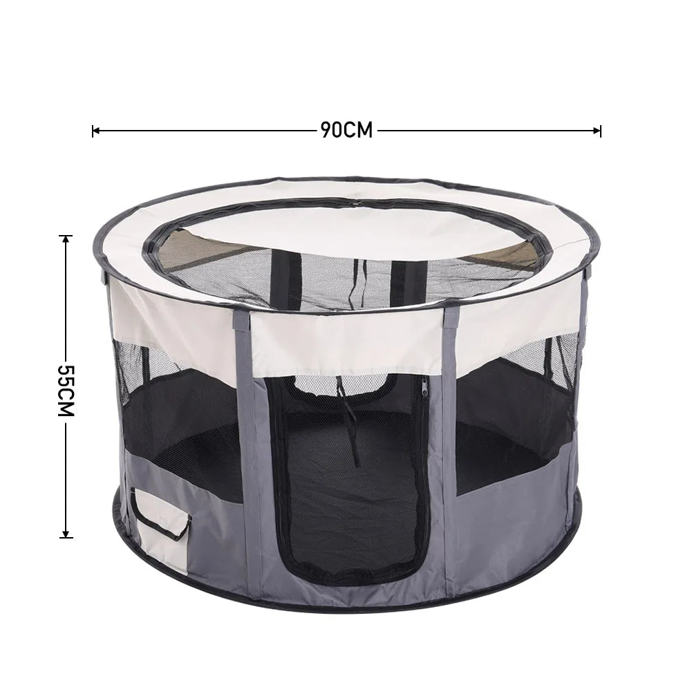 Tieker Foldable Cat Delivery Room Pet Supplies Cat Bed Portable Pet Tent Breathable Cat and Dog Dual-purpose Tent