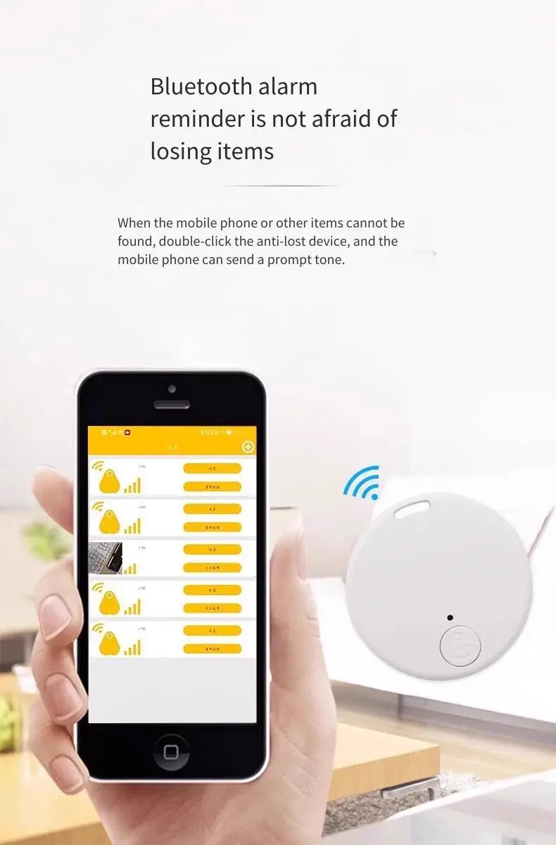 Mini GPS Bluetooth Artifact Intelligent Tracker Anti-Lost Device Pet Elderly Kids Wallet Tracking IOS Android Smart Finder