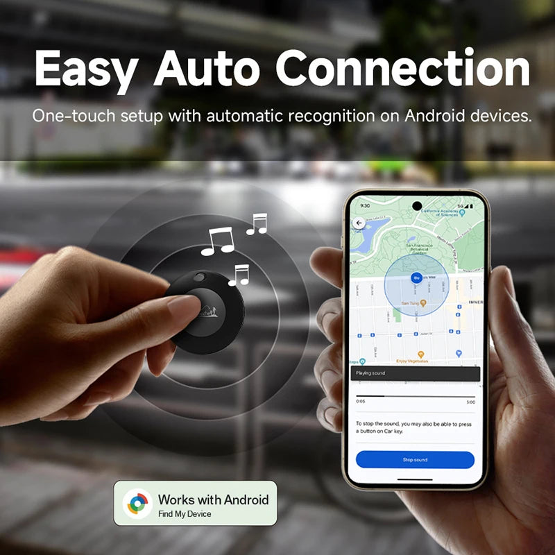 Mini GPS Tracker Air Tag Bluetooth Air Tag Smart Bluetooth Locator Child Finder Bag Anti-Loss Pet Collar with Tracker NEW