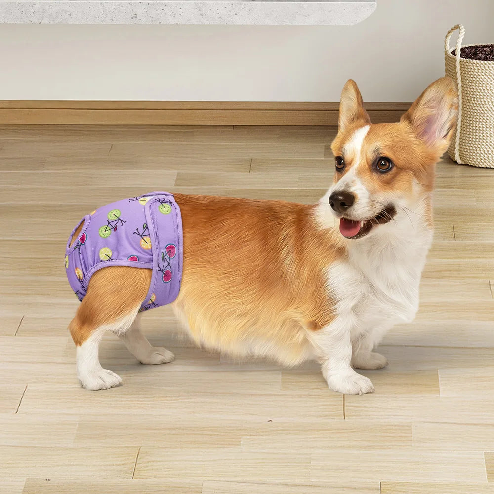 Voltsify 3-Pack Reusable Pet Nappies Dog Training Pee Pads For Cats Dog Quick-dry